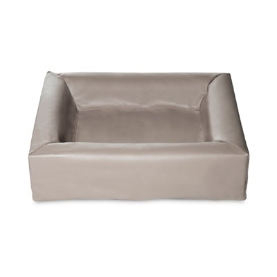 Bia Bed Kunstleer Hoes Hondenmand Taupe
