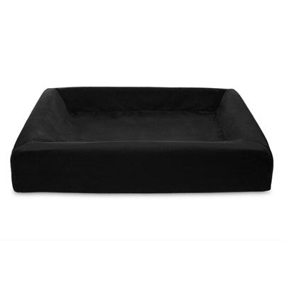 Bia Bed Royal Fluweel Hoes Hondenmand Zwart