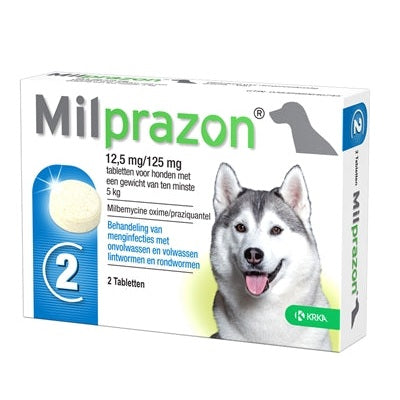 Krka Milprazon Ontwormingstabletten Hond