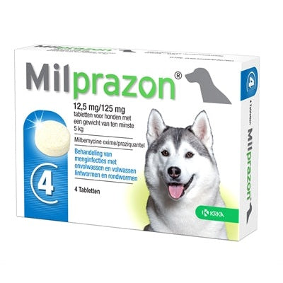 Krka Milprazon Ontwormingstabletten Hond