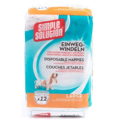 Simple Solution Wegwerp Honden Luier