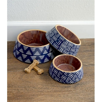 Tarhong Voerbak Hond Oasis Melamine Indigo Blauw