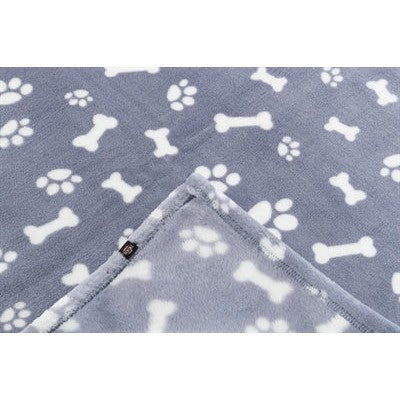 Trixie Hondendeken Kenny Fleece Bot / Pootjes Blauw