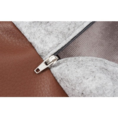 Bia Bed Kunstleer Hoes Hondenmand Bruin