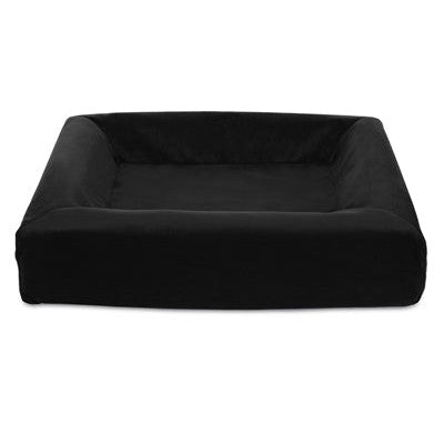 Bia Bed Royal Fluweel Hoes Hondenmand Zwart