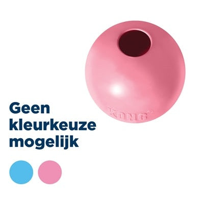 Kong Puppy Ball Roze Of Lichtblauw Assorti