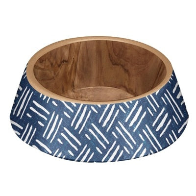 Tarhong Voerbak Hond Oasis Melamine Indigo Blauw